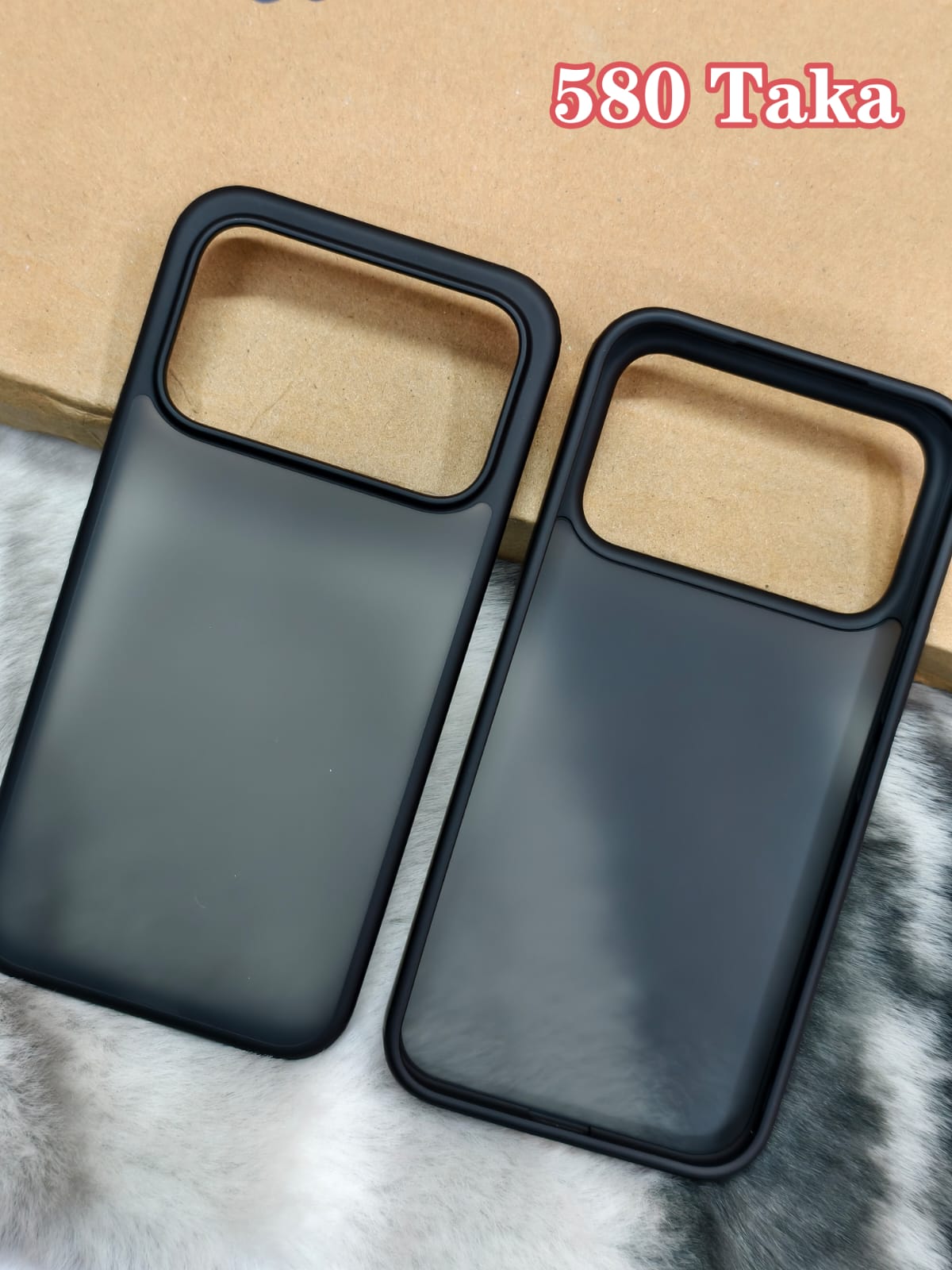 Redmi K90 / 90 Pro Max Wlons Serise Semi Transparent Case With Soft Silicon Border